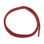 Schuhband Schnürsenkel 1 Paar Baumwolle 50cm flach rot (0105)