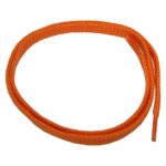 Schuhband Schnürsenkel 1 Paar Baumwolle 50cm flach orange (0106)