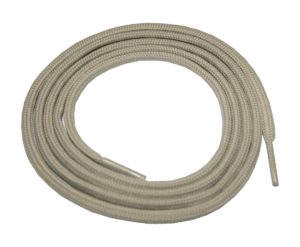 Schuhband Schnürsenkel 1 Paar Sport Trekking 130cm rund beige (0120)