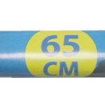 Schuhband Schnürsenkel 1 Paar Polyester 65cm 7mm flach schwarz (10007)