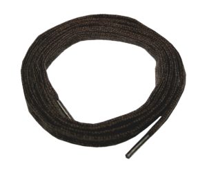 Schuhband Schnürsenkel Polyester 60cm flach braun nougat (10019)