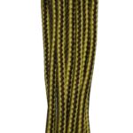 Schuhband Schnürsenkel 1 Paar Polyester 90cm rund gelb braun (10029)