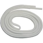 Schuhband Schnürsenkel 1 Paar Polyester 90cm flach weiß (10031)