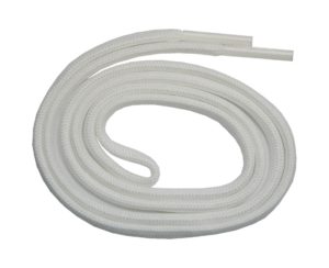 Schuhband Schnürsenkel 1 Paar Polyester 90cm flach weiß (10031)