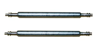 Federsteg Federstift Uhrensteg Stegbreite 15mm (Gesamtlänge 18mm) 2 Stück (0098)