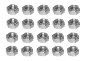 Sechskantmutter M2 Stahl verzinkt DIN 934-8 20 Stück (0001)