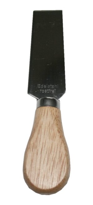 Käsemesser Messer Edelstahl schmale Klinge (0138)