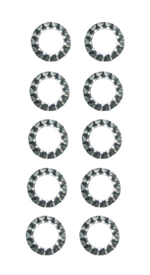 Zahnscheibe Sicherungsscheibe verzinkt 13,8x8,4mm 10 Stück (0124)