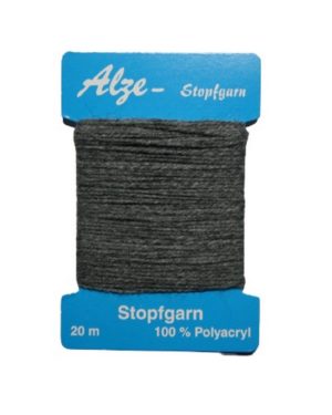 Stopfgarn Stopftwist Polyacryl 20m grauschwarz (0821)