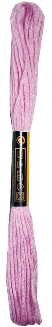 Stickgarn Mouline Stickwolle Stickfaden 8m flieder alt rosa (2023-310)