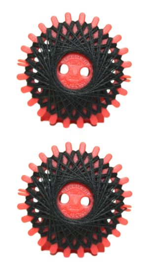 Sternzwirn Polyester 20/3 20 m schwarz 2 Stück (1001)