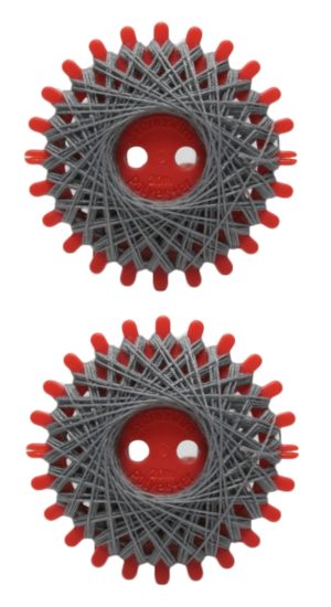 Sternzwirn Polyester 20/3 2x20m silbergrau 2 Stück (1005)