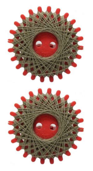 Sternzwirn Polyester 20/3 2x20m beige 2 Stück (1039)