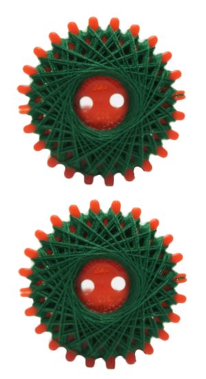 Sternzwirn Polyester 20/3 2x20m tannengrün 2 Stück (1054)