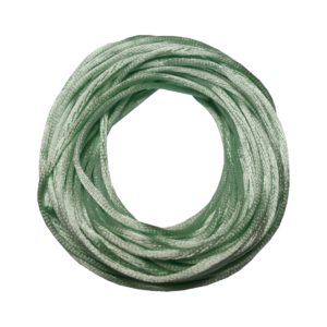 Satinkordel Satinschnur Kordel Satinfaden 10 m 2 mm hellgrün (0064)
