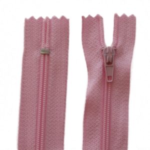 Reißverschluss 50 cm spiralförmig nicht trennbar rosa (5018)