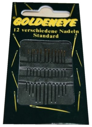 Nähnadeln Sticknadeln Stopfnadeln Nadeln verschiedene Größen 12 Stück (0000)