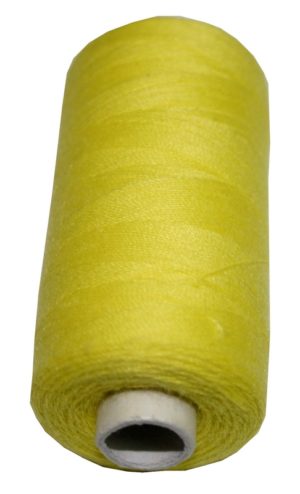 Nähmaschinen Nähgarn Polyester 40/2 gelb 500 m (1077)
