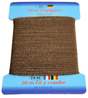 Stopfgarn Stopftwist Polyacryl Ne 10/2 20 m haselnuss (1037)