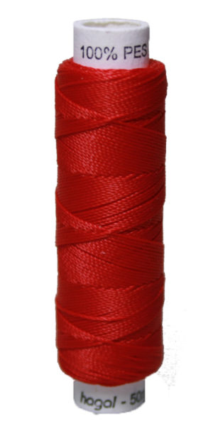Sattlergarn Zwirn 50 m Polyester ULTRAPOLY 30 rot (0336)