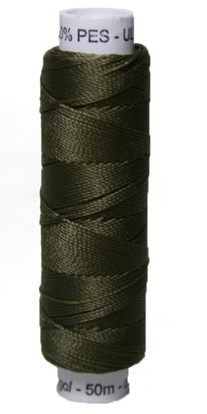 Sattlergarn Zwirn 50 m Polyester ULTRAPOLY 30 oliv khaki (0686)