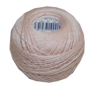 PERLOVKA Kreuzstichgarn Baumwolle Perlgarn 10g 85m hellrose (2322)