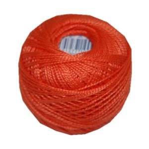 PERLOVKA Kreuzstichgarn Baumwolle 10g 85m lachs terrakotta (2382)