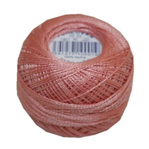 PERLOVKA Kreuzstichgarn Baumwolle Perlgarn 10g 85m rosa (3722)