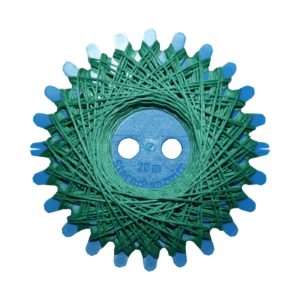 Sternzwirn Baumwolle 2 Stück je 20 m grün (0017)