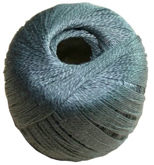 Stopftwist Stopfgarn Baumwolle 8-fach mercerisiert 20 m grau (0869)