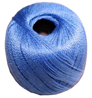 Stopftwist Stopfgarn Baumwolle 8-fach mercerisiert 20 m blau (0872)