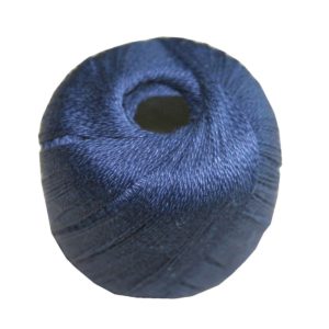 Stopftwist Stopfgarn Baumwolle 8-fach mercerisiert 20 m blau (0874)