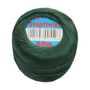 Stopftwist Stopfgarn Baumwolle mercerisiert 20 m dunkelgrün (0885)