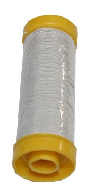 Hutgummi Gummi Nähfaden 10 m 1 mm weiß (9996)