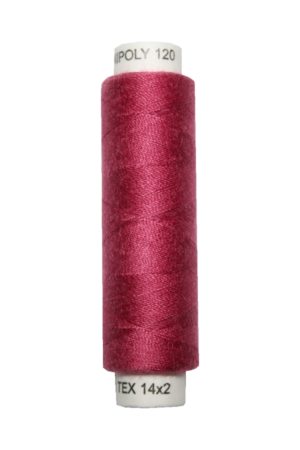 Nähmaschinen Nähgarn 100 m Polyester UNIPOLY 14x2 bordeaux (0343)