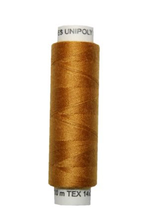Nähmaschinen Nähgarn 100 m Polyester UNIPOLY 14x2 braun (0765)
