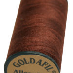 Nähmaschinen Nähgarn Polyester 40/2 braun nougart 200 m (1040)