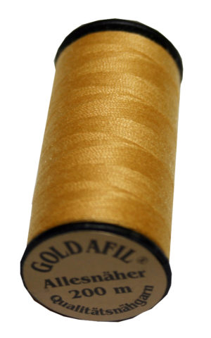 Nähmaschinen Nähgarn Polyester 40/2 gold sand 200 m (1085)