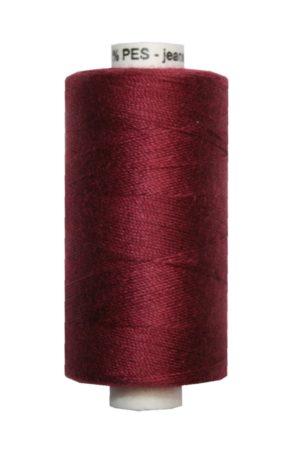 Jeansgarn UNIPOLY 30*3 Polyester 200m dunkelweinrot (0347)