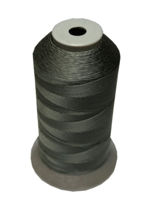 Sattlergarn Zwirn 14x2x3 Polyester 1000m dunkelgrau Ø 0,3mm (2871)