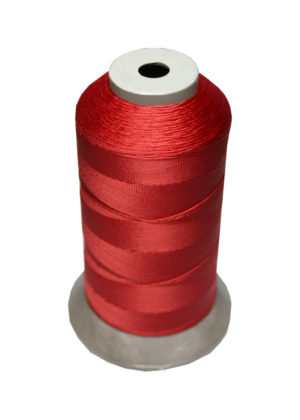 Sattlergarn Zwirn 14x2x3 Polyester 1000m rot Ø 0,3mm (5005)