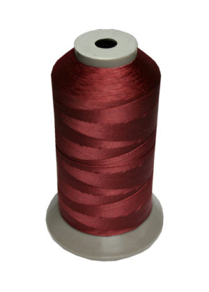 Sattlergarn Zwirn 14x2x3 Polyester 1000m bordeaux Ø 0,3mm (5010)