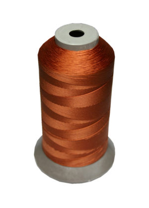 Sattlergarn Zwirn 14x2x3 Polyester 1000m braun Ø 0,3mm (5093)