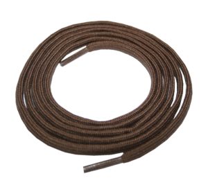 Schuhband Schnürsenkel Sport Trekking Arbeitsschuhe 130 cm flach braun (0057)