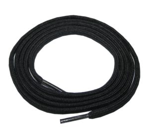 Schuhband Schnürsenkel 1 Paar Sport Trekking 120cm rund schwarz (0098)