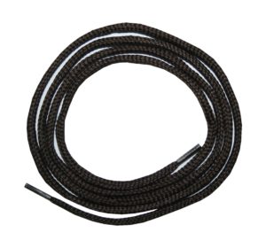 Schuhband Schnürsenkel Polyester 100cm rund braun (10017)