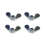 Flügelmuttern Flügelmutter verzinkt M6 4 Stück (0020)