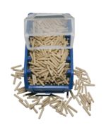 Holzdübel Riffeldübel 5x30mm 350g in einer Stabelbox mit Deckel (0040)