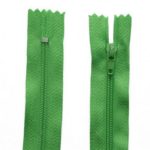 Reißverschluss 20 cm spiralformig 3 mm nicht trennbar grün (2020)