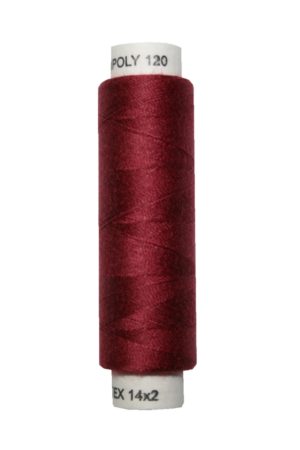 Nähmaschinen Nähgarn 100 m Polyester UNIPOLY 14x2 bordeaux rot (0347)